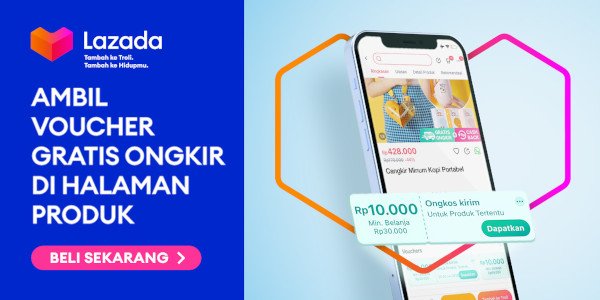 kode voucher lazada gratis ongkir